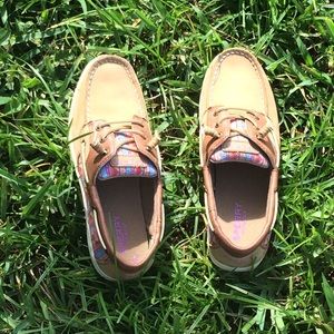 NWB Sperry Aztec Songfish Shoes size 5 Girls